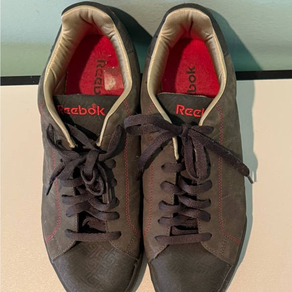 Reebok Men’s Olive Green Sneakers Suede 11 Good Condition Used - Picture 3 of 6